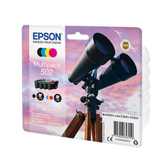 Epson Tinteiro Original 502 Preto Amarelo Azul Ciano E Magenta