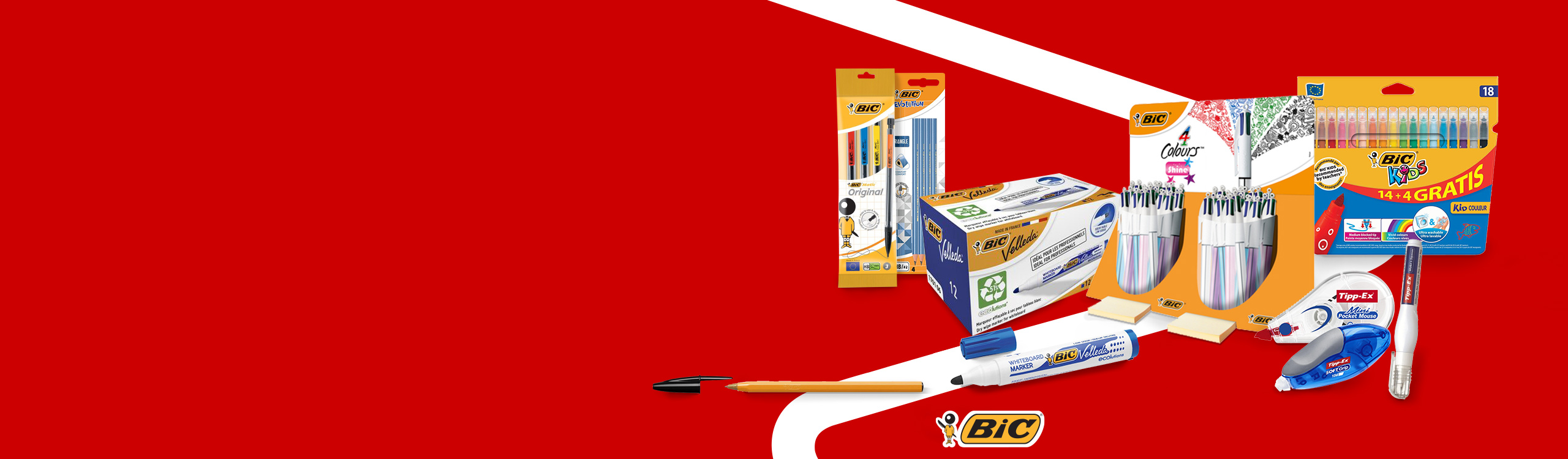 Conheça todos os nossos produtos Bic
