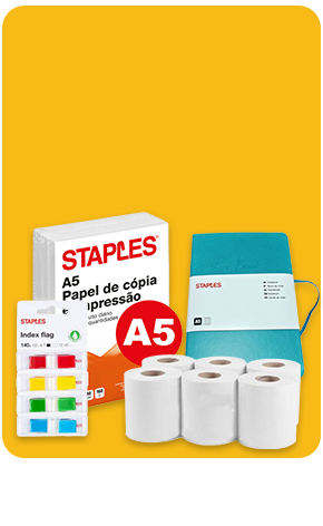 Papel, Cadernos e Notas Aderentes