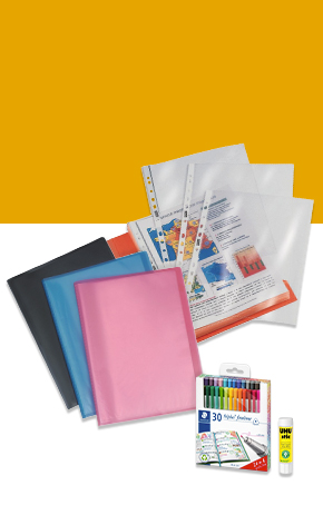 Papelaria e material de escritório