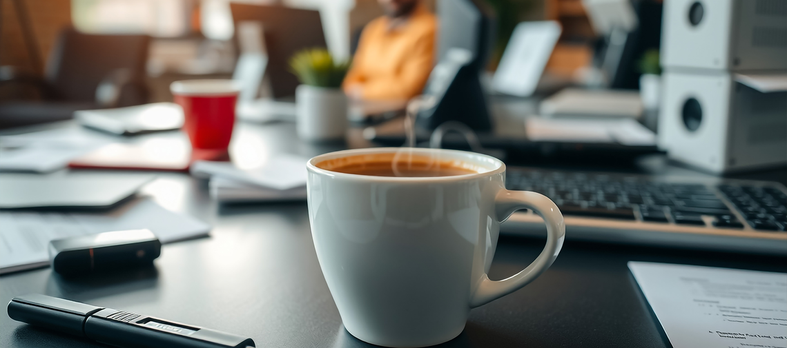 Será possível regressar ao escritório sem café?