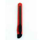 REYMON X-Ato Pequeno, Lâmina Retrátil 9 mm, Cabo Vermelho