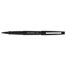 PAPER MATE Caneta com Ponta de Fibra Flair® Original, Ponta Média, Corpo Preto, Tinta Preta