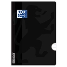 Oxford Caderno Agrafado OpenFlex, A5, 48 Folhas, Pautado, Polipropileno, Preto