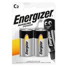 Energizer Pilha Alcalina Clássica C, LR14, Embalagem 2 Unidades