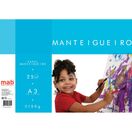 MAB Bloco Papel Manteigueiro A3, 100  g/m², 25 Folhas