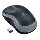 Logitech Rato Ótico M185, sem Fios, 1000 DPI, Preto e Cinzento