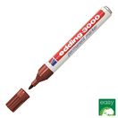 edding Marcador Permanente 3000, Ponta Biselada 3 mm, Tecnologia de tinta líquida, Castanho