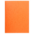 EXACOMPTA Pasta 3 Abas Sem Elásticos Nature Future® para 200 Folhas, A4, 240 x 320 mm, Cartão Rígido, Laranja