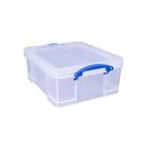 Really Useful Box Caixa de Arrumação, 18 L, 48 x 39 x 20 cm, Transparente