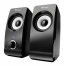 Trust Colunas x2 Remo 2.0, 16 W, Preto