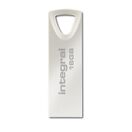 INTEGRAL MEMORY Disco USB ARC Metálica, 3.0, 16 GB, Prateado
