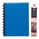M by Staples ARC Caderno Inteligente, A4, 60 Folhas, Pautado, Capa de Pele, Azul
