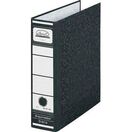 ANCOR Pasta de Arquivo Lombada Larga Classic Marble, A4, Largura da Lombada 80 mm, Cartão, Preto