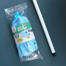 FAPIL Esfregona Microfibra com Cabo, Azul