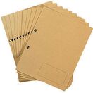 ANCOR Classificador com Ferragem, A4, Kraft Castanho, Embalagem de 10 Unidades