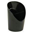 ESSELTE Copo Porta-lápis Europost, Poliestireno, Preto