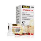 Scotch Fita transparente, 19 mm x 33 m, embalagem de 8