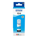 Epson Garrafa de Tinta EcoTank 104, 65ml, Ciano, C13T00P240
