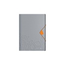 LEITZ Pasta Organizadora com Elástico Urban Chic, A4, 3 Abas, Polipropileno, Cinzento