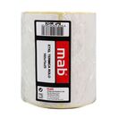 MAB Rolo de Etiquetas Térmicas, 102 x 75 x 25 mm, Branco, 500 Etiquetas