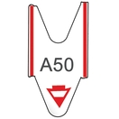 Rolo de Senhas de Vez, Vermelho, 10.000 Senhas