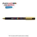 POSCA Marcador Fineliner PC-1MR, Ponta Ultrafina 0,7, Dourado