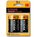 KODAK Pilha Alcalina Xtralife, D, LR20, 2 Unidade
