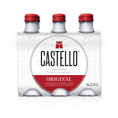 CASTELLO Água com Gás Original, 25 cl, Pack 6 Unidades