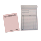 FIRMO Livro de Expediente, Papel Autocopiativo, 110 x 150 mm, 100 x 100 Folhas