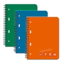Staples Caderno Espiral Inspiration, A5, 80 Folhas, Pautado, Cor Sortida