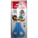 Staples Tesoura Escolar, 13 cm, Azul