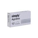 SIMPLY Agrafos Nº. 24/6, Caixa de 1000 Agrafos