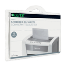 LEITZ Folhas Lubrificantes para Destruidoras, Compatibilidade Universal, Pack 12 Folhas