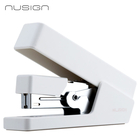 DELI Agrafador Nusign, Compatível com Agrafos 24/6, para 25 Folhas,Branco