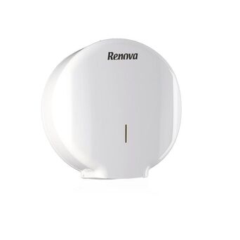 Renova Dispensador de Papel Higiénico Jumbo, ABS, 313 mm diâmetro, Branco