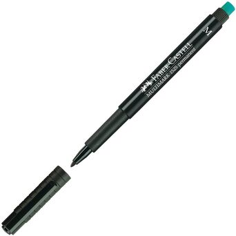 FABER-CASTELL MULTIMARK, Marcador Permanente, Ponta Média 1 mm, Preto
