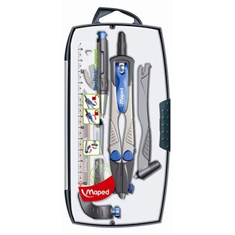 Maped Compasso Technic Compact, 7 Peças