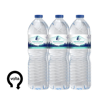ÁGUA SERRANA Garrafa de Água, 1,50 l, 6 Unidades