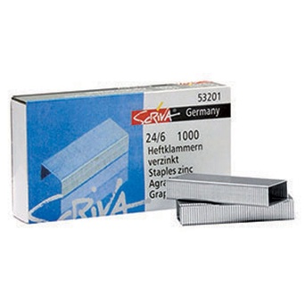 SCRIVA Agrafos Scriva N24/6 1000 Unidades