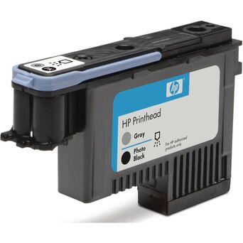 HP Cabeça de Impressão 72, Cinzento e Preto Foto, Individual, C9380A