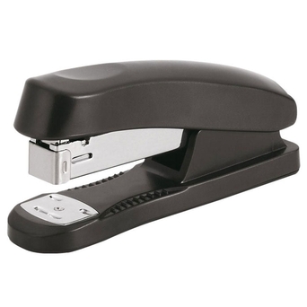 SIMPLY Agrafador Half-Strip, Capacidade de 20 Folhas, para Agrafos 24/6 e 26/6, Preto