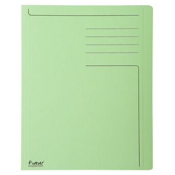 EXACOMPTA Pasta de 1 Aba, 315 x 240 mm, Cartolina, Verde