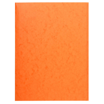 EXACOMPTA Pasta 3 Abas Sem Elásticos Nature Future® para 200 Folhas, A4, 240 x 320 mm, Cartão Rígido, Laranja