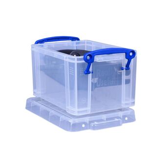 Really Useful Box Caixa de Arrumação, A4, 4 L, Polipropileno, com  Tabuleiro, Transparente - 26997 em .