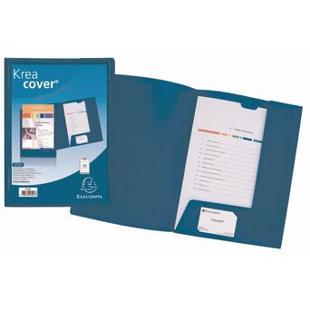 EXACOMPTA Livro de apresentação Kreacover® A4 100 folhas 240 x 320 mm em polipropileno branco