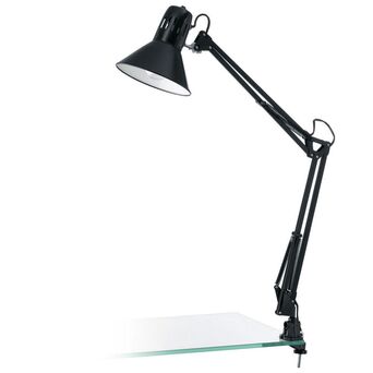 EGLO MY LIGHT MY STYLE Candeeiro de Estirador Firmo, 40 W, Preto Brilhante