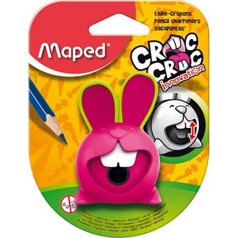 Maped Afia-Lápis Croc Croc, +3 Anos, Rosa