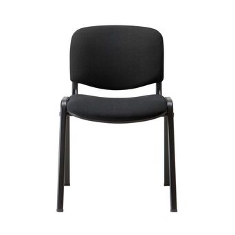 LINEA FABBRICA Cadeira de Visitante Empilhável Visi Preto