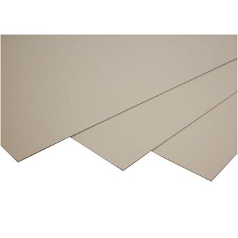 INART Cartão à Base de Pasta de Madeira, 75 x 105 x 1,2 mm, Castanho